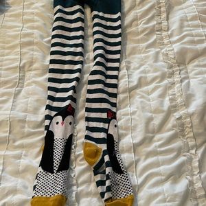 Girls Matilda Jane penguin tights.